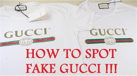 fake gucci logo shirt|gucci labels authentic.